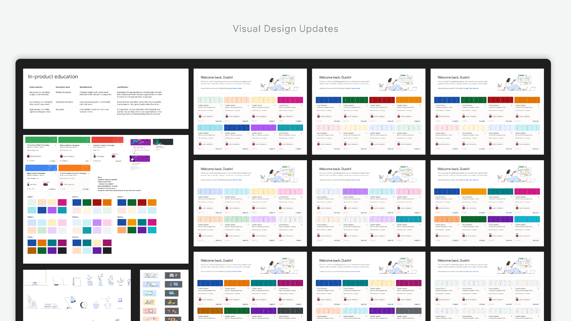 Visual design & color exploration